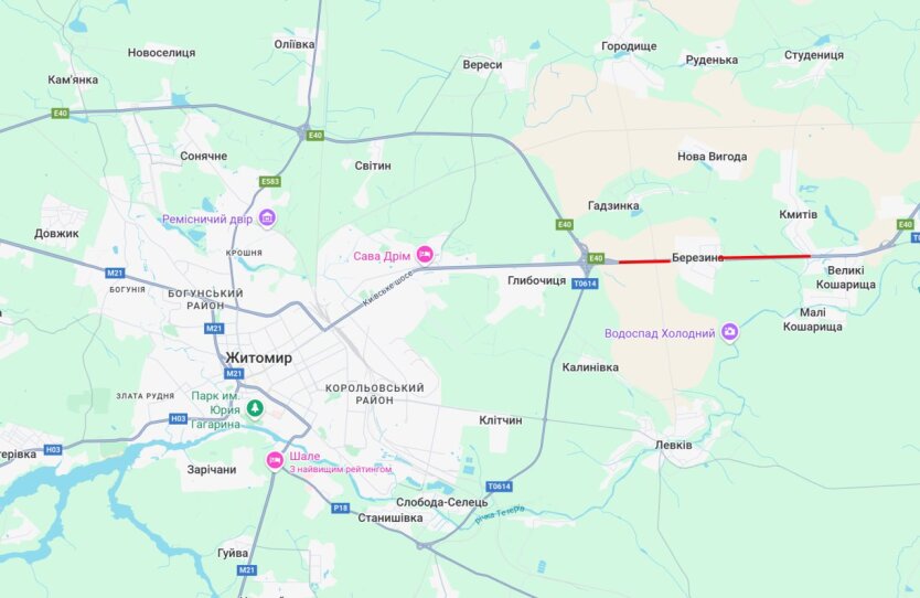 ОВА озвучила кількість жертв внаслідок вибуху під Житомиром, поліція назвала об'їзні маршрути