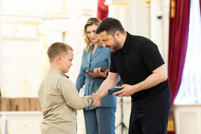 President awards children the 'Future of Ukraine' for the first time
