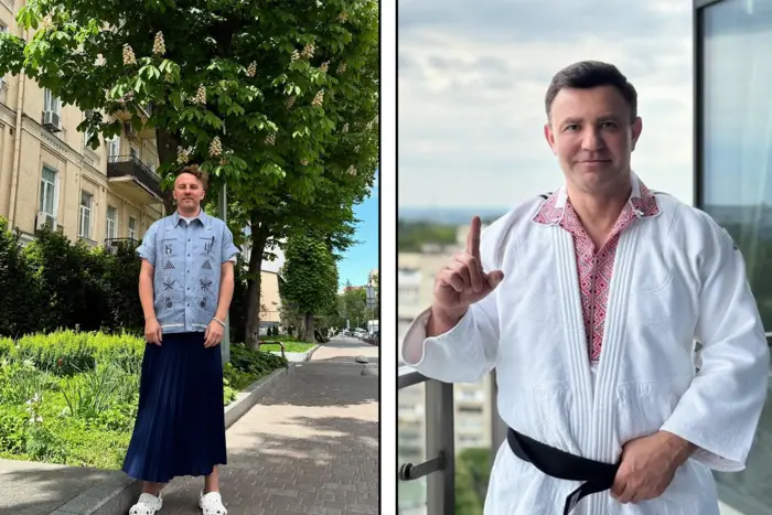 Тищенко – у кімоно, Клопотенко – у спідниці. Соцмережі здивовані образами на День вишиванки
