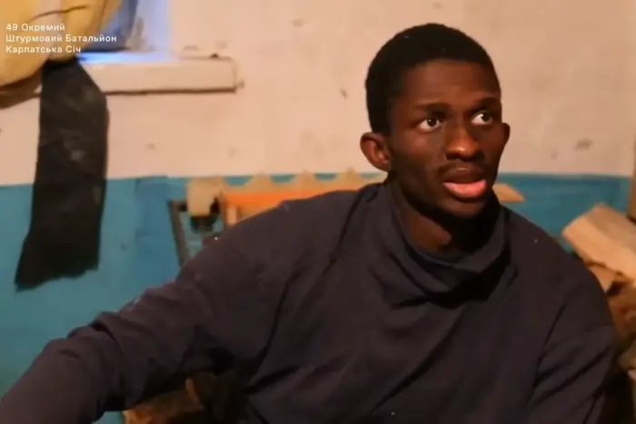 A Senegalese explains why he cried when he was captured by the Armed Forces of Ukraine