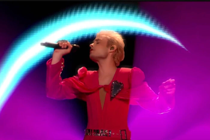 The band Ziferblat performed in the first semi-final of Eurovision 2025