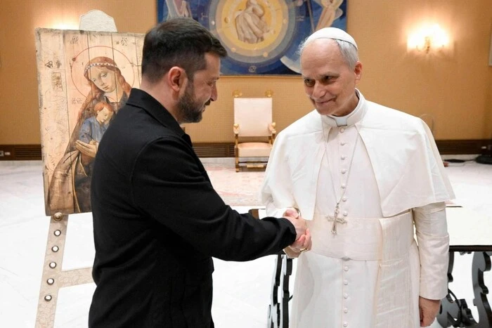 Zeleński zrobił niespodziewany prezent papieżowi