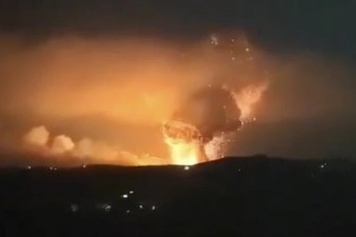Israeli airstrikes on the capital of Syria