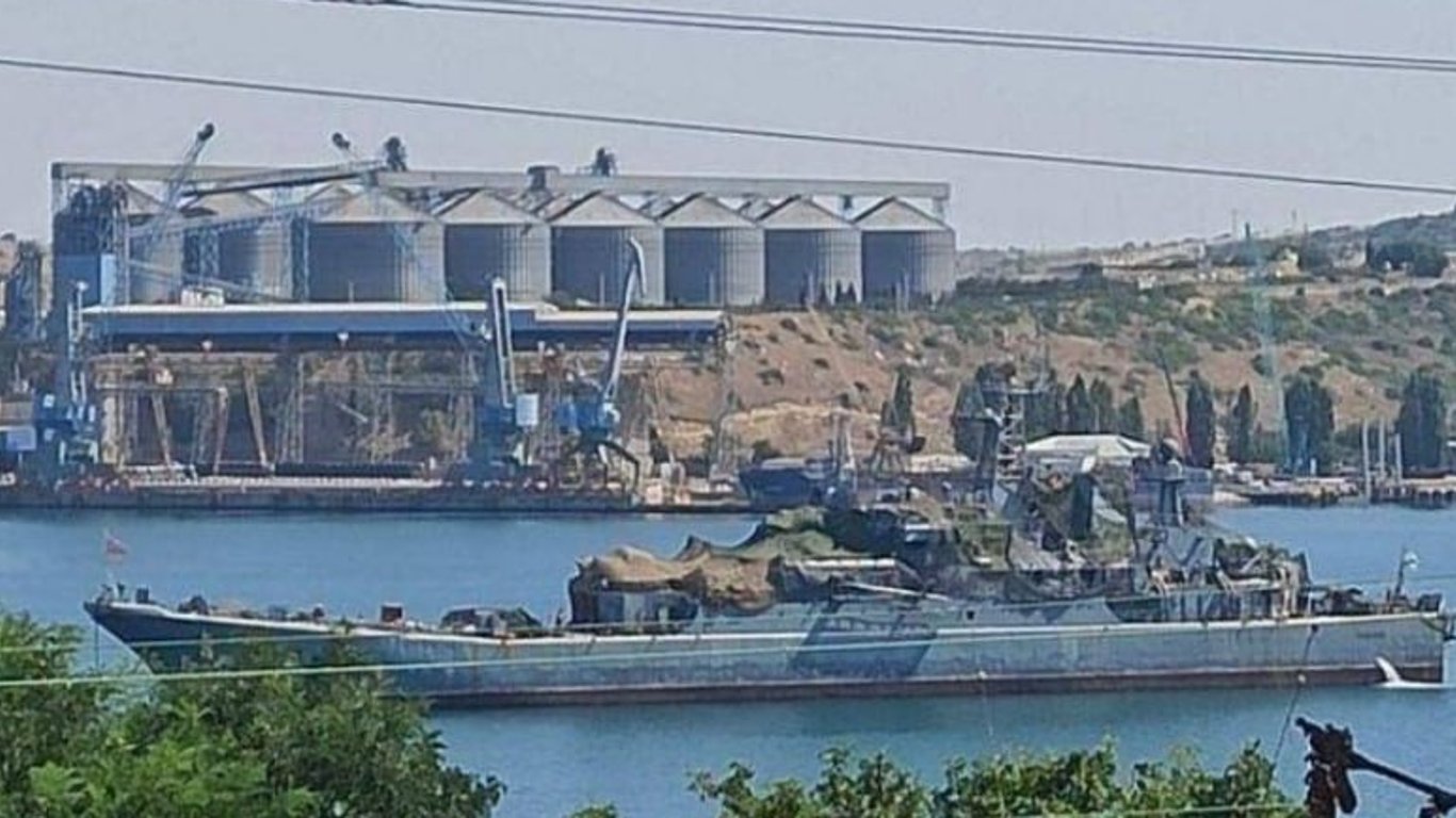 Minus noch ein - Die ukrainischen Streitkräfte haben ein weiteres russisches Schiff außer Gefecht gesetzt