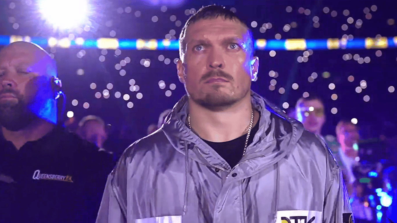 Usyk betrat den Ring zu einem ungewöhnlichen Lied - Foto