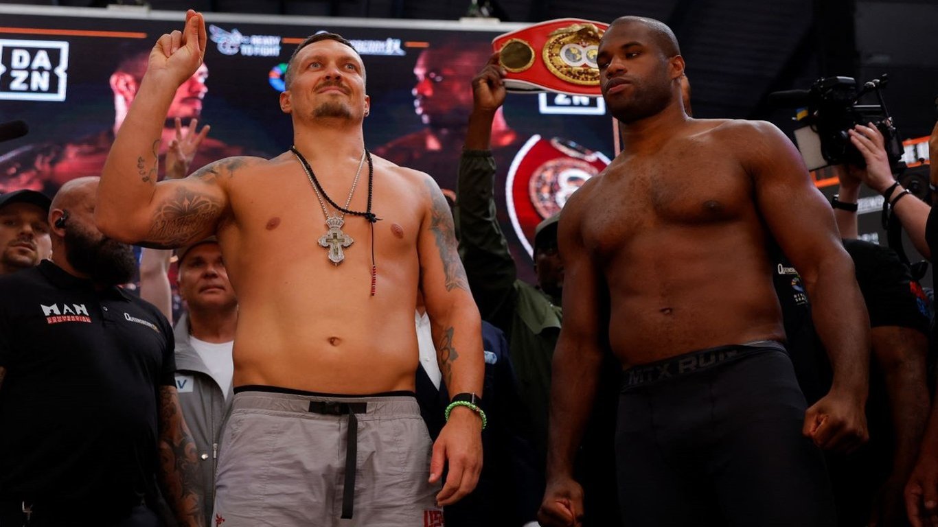 Für den Kampf Usyk - Dubois wurde eine riesige Summe Dollar gesetzt