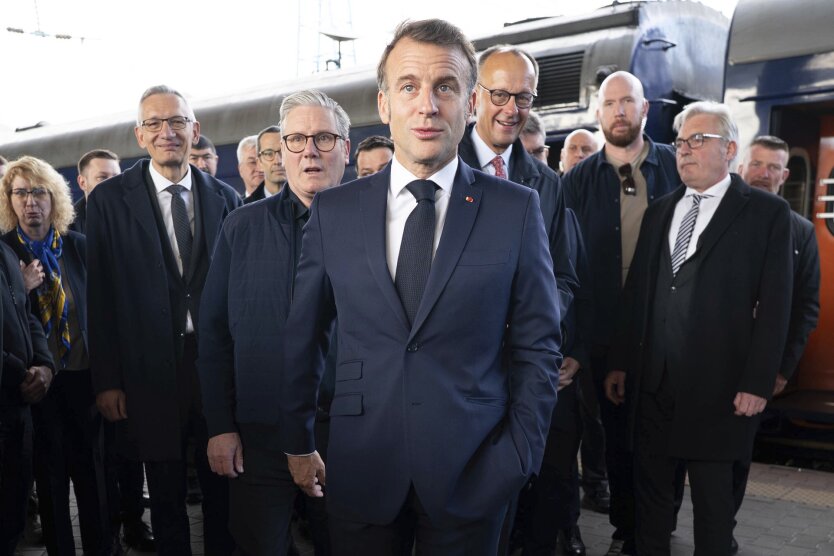 Merz, Macron i Starmer chcą rozmawiać z Trumpem przed jego telefonem do Putina