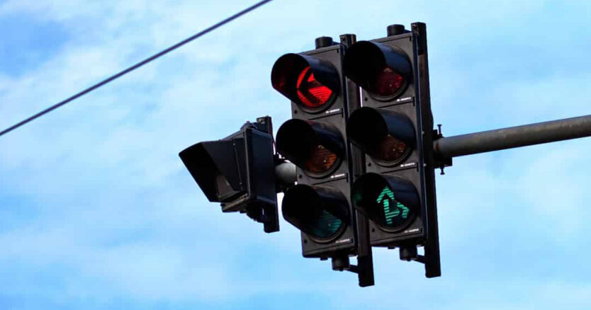Violation of rules at the intersection: fines